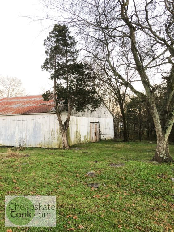 old farmhouse barn