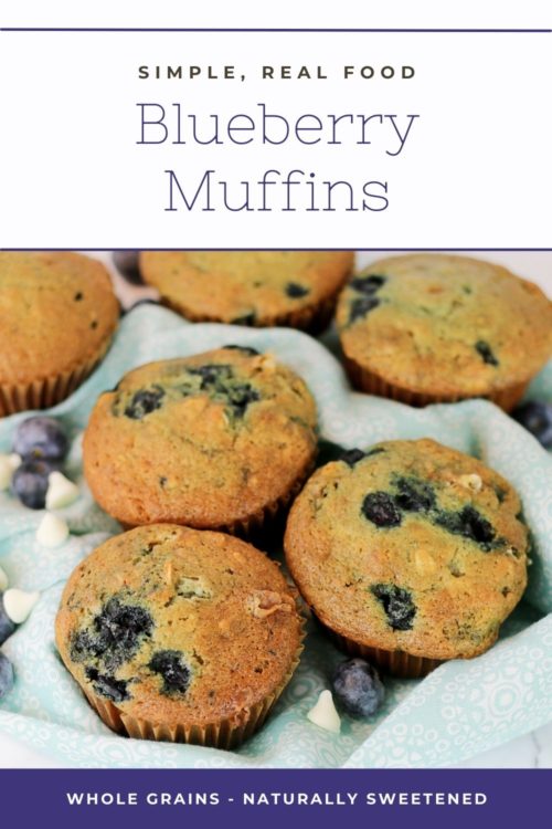 blueberry muffins pin