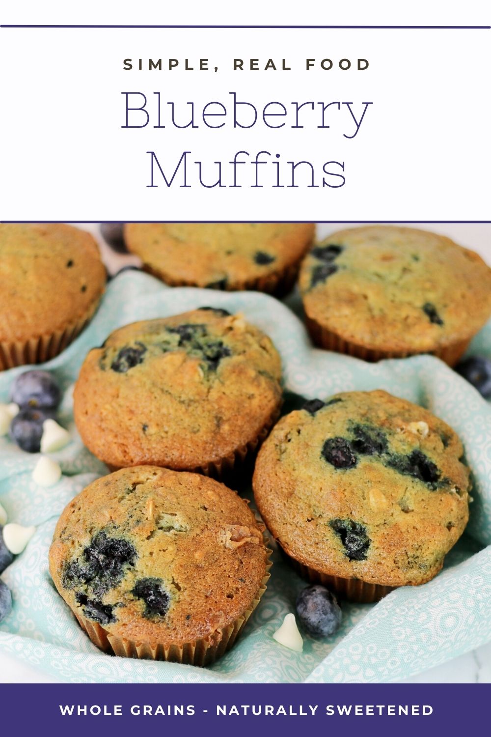 Whole Wheat Blueberry Muffins • Cheapskate Cook