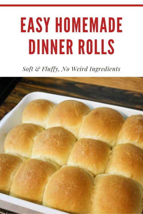 Homemade dinner rolls recipe